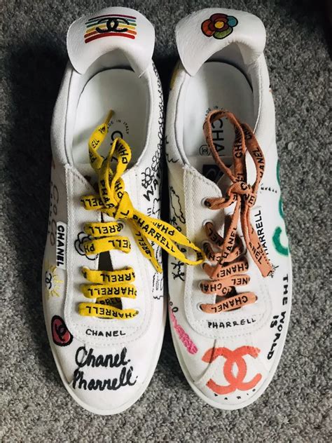 buy chanel pharrell sneakers|chanel men sneakers for sale.